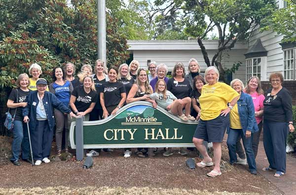 Members of Soroptimist International McMinnville